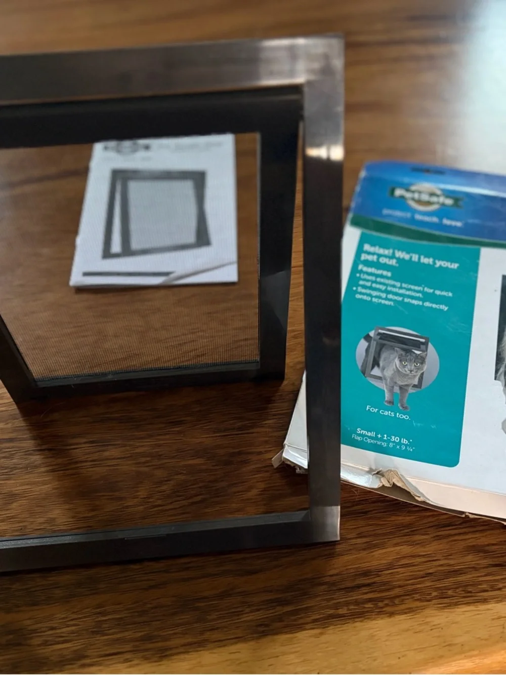 PetSafe Pet Screen Door — Small, 1–30 lb Dogs & Cats | Model P1-ZB-11 | New